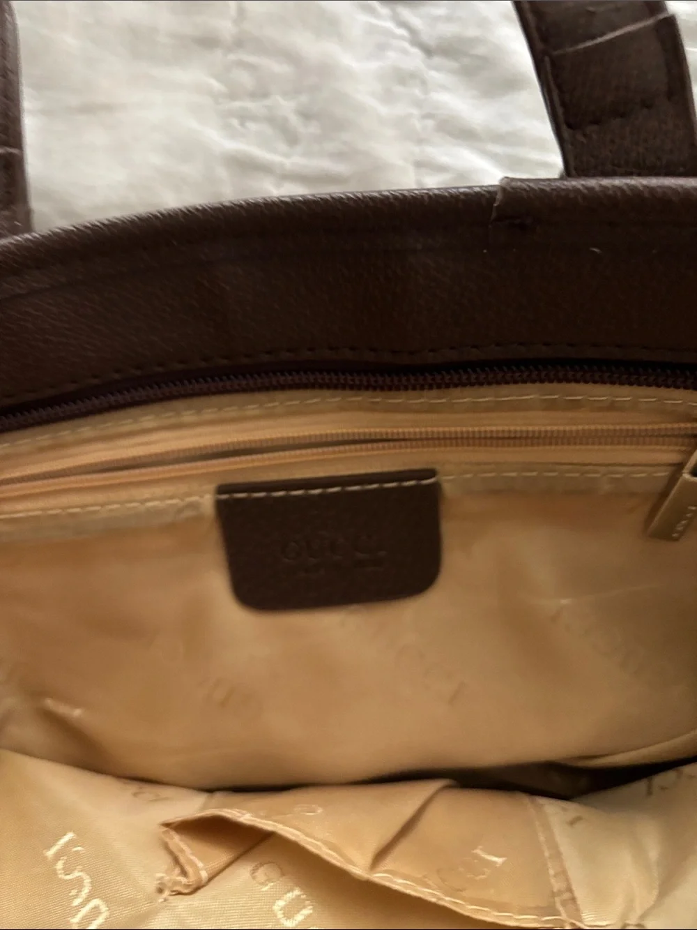 Brown Leather Men’s Tote Bag